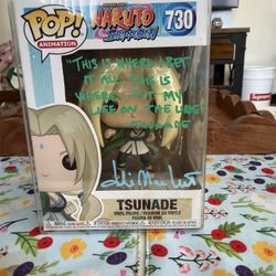 Tsunade Signed Funko Pop 730