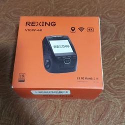 4k Ultra HD Dash Cam With Built In Wifi/GPS - REXING V1GW-4K