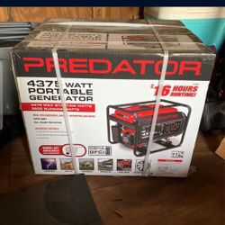 4375-WATTS PORTABLE GENERATOR 