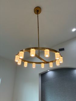 High-end 12 light chandelier by visual comfort