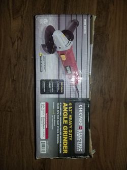 New heavy duty angle grinder