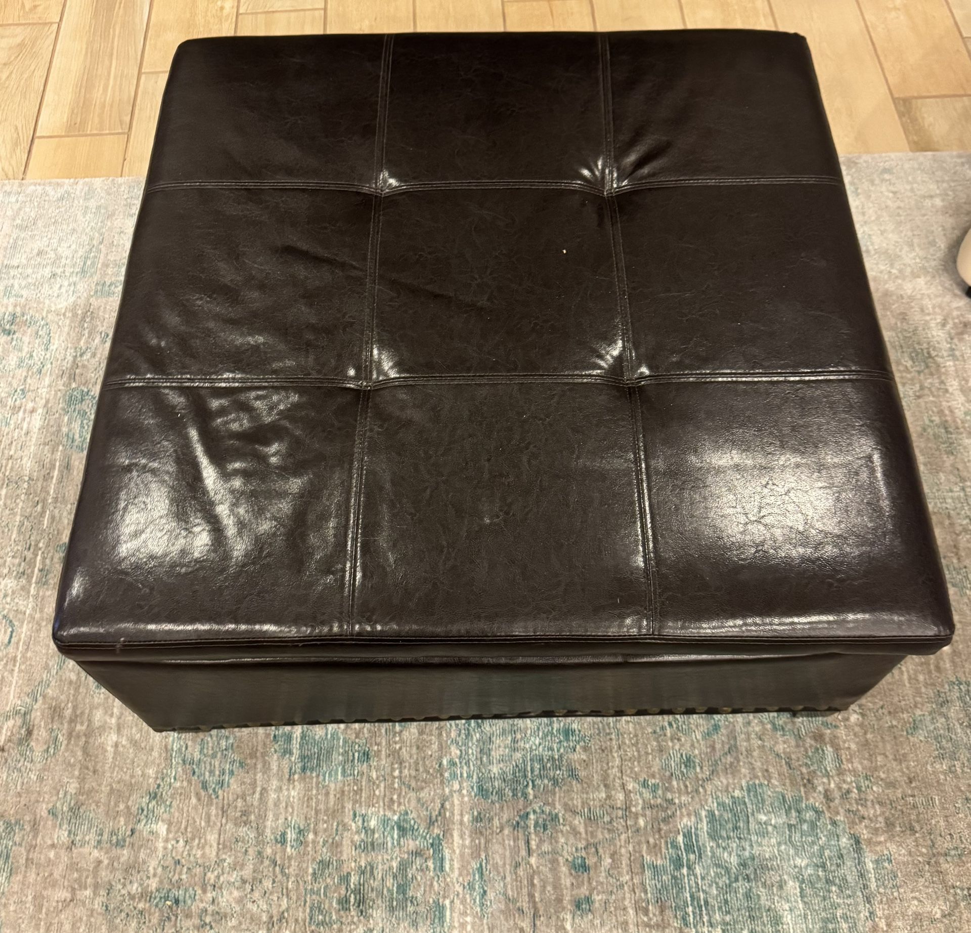 Brown Ottoman