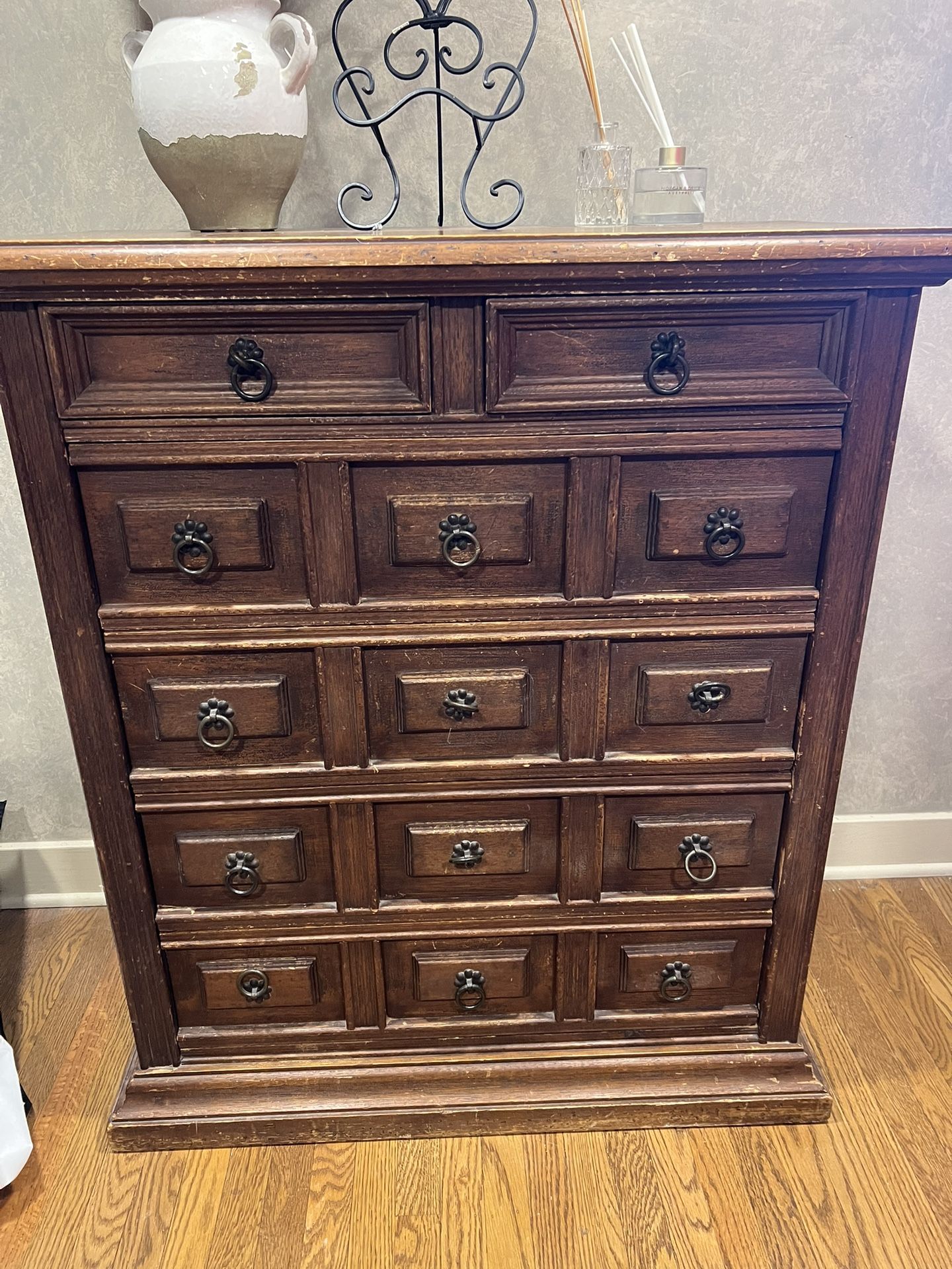 Antique Solid Wood Dresser