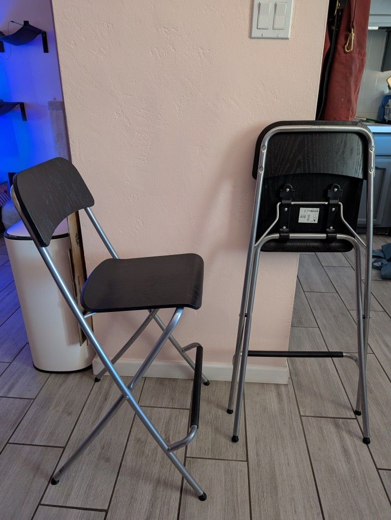 Folding Bar Stools
