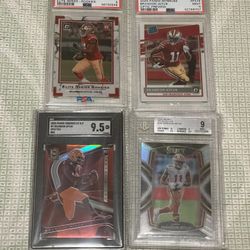 San Francisco 49ers Brandon Aiyuk Graded Rookie Card
