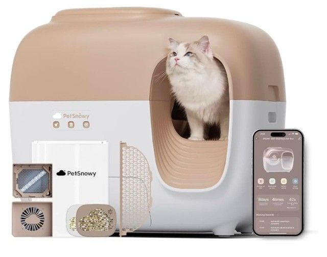 Petsnowy Snow+ Premium Self Cleaning Litter Box