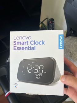 Lenovo Smart Clock Essential with Google Assistant