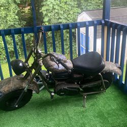 Camouflage Motorcycle