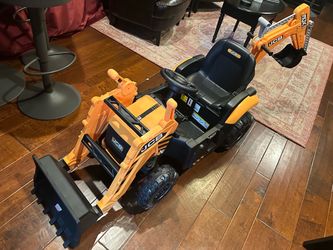 JCB Kids Ride-12V On Backhoe Loader with Parent Remote