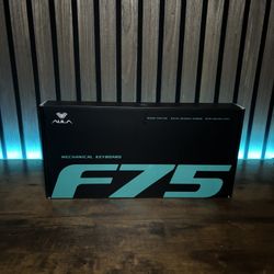 AULA F75 WHITE GAMING KEYBOARD