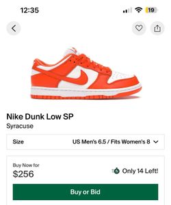 Nike Dunk Low SP Syracuse