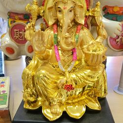 Beautiful Ganesha statue .