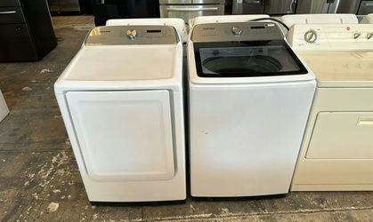 Samsung Basic Washer Dryer Set - Large Capacity Energy Efficient