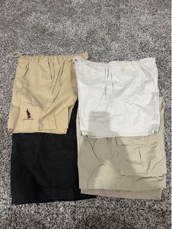 4 SHORTS PANS  SIZE 34  MEDUIMS