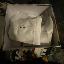 Azalea Wang white heel boots