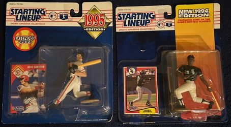 Frank Thomas & Jose Canseco Starting Lineup Figures – 2-Pack Lot