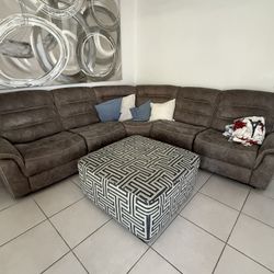 Sofa and Ottoman