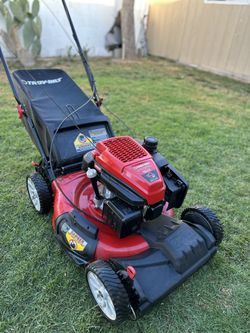 Lawnmower Troy Bilt Gas Lawn Mower Self Propelled