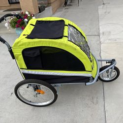 Bike Trailer Or Stroller For Kids Or Dogs 