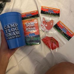 Camp Flog Gnaw Festival Goodies