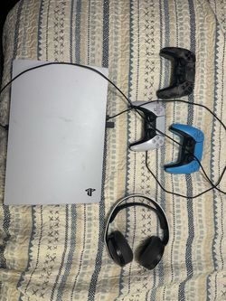 PlayStation 5 Console Bundle with Controllers and Headset