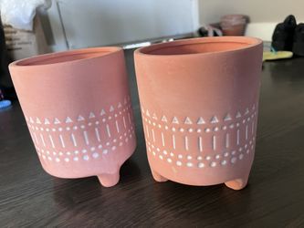 Anthropologie Planter Set