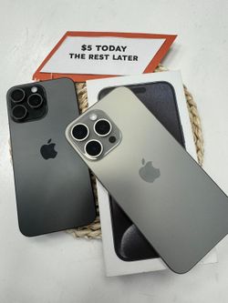 Apple IPhone 15 Pro Max 5G - Pay $1 DOWN AVAILABLE - NO CREDIT NEEDED