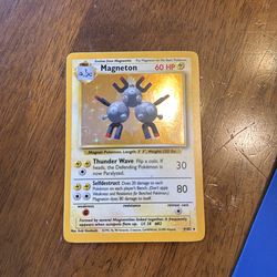 Magneton Pokémon card