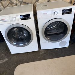 Bosh set washer and dryer machines $525
