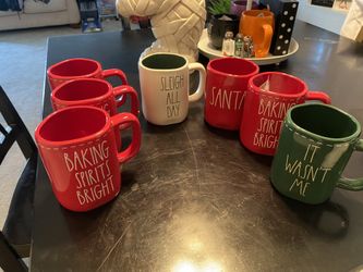 Rae Dunn Christmas Mugs