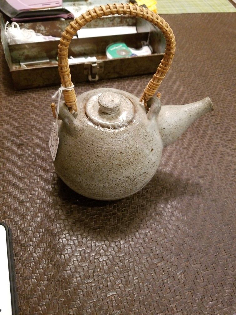 Pottery Teapot