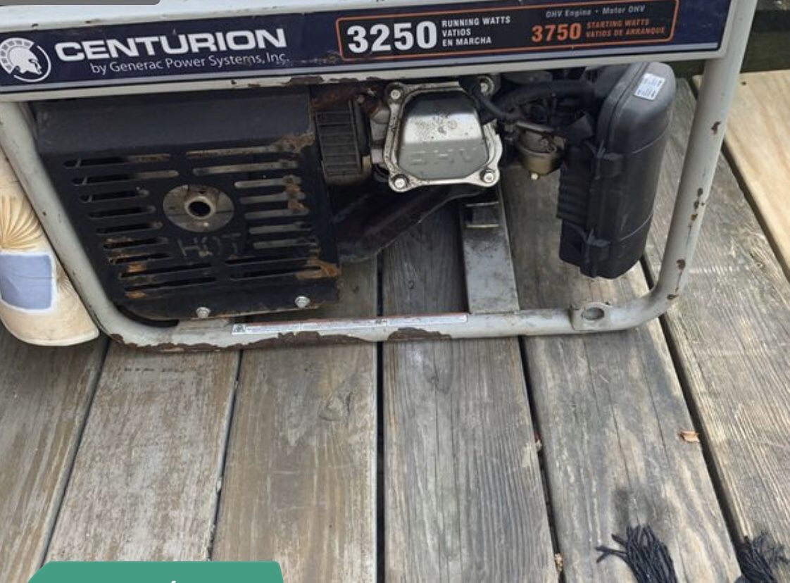 Centurion 3250 generator works 100 percent or best offer for Sale in Philadelphia, PA OfferUp
