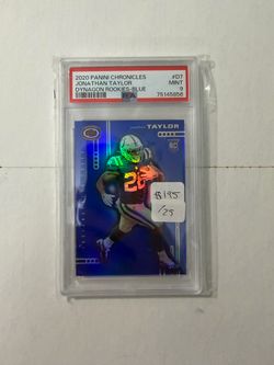 Jonathan Taylor Blue Dynagon Optic /25 PSA 9
