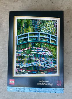 LEGO Art Claude Monet – Bridge Over a Pond of Water Lilies 31220