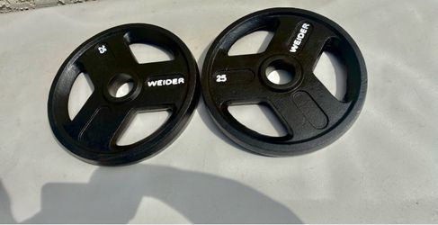 Olympic Weight Plates 2” 25lbs x2