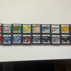 Nintendo DS Games Starting At $2 (Some Sold, Check Description)