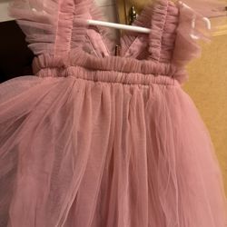 Pink Tulle Dress