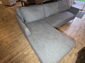 Free Blue Left Chaise Couch