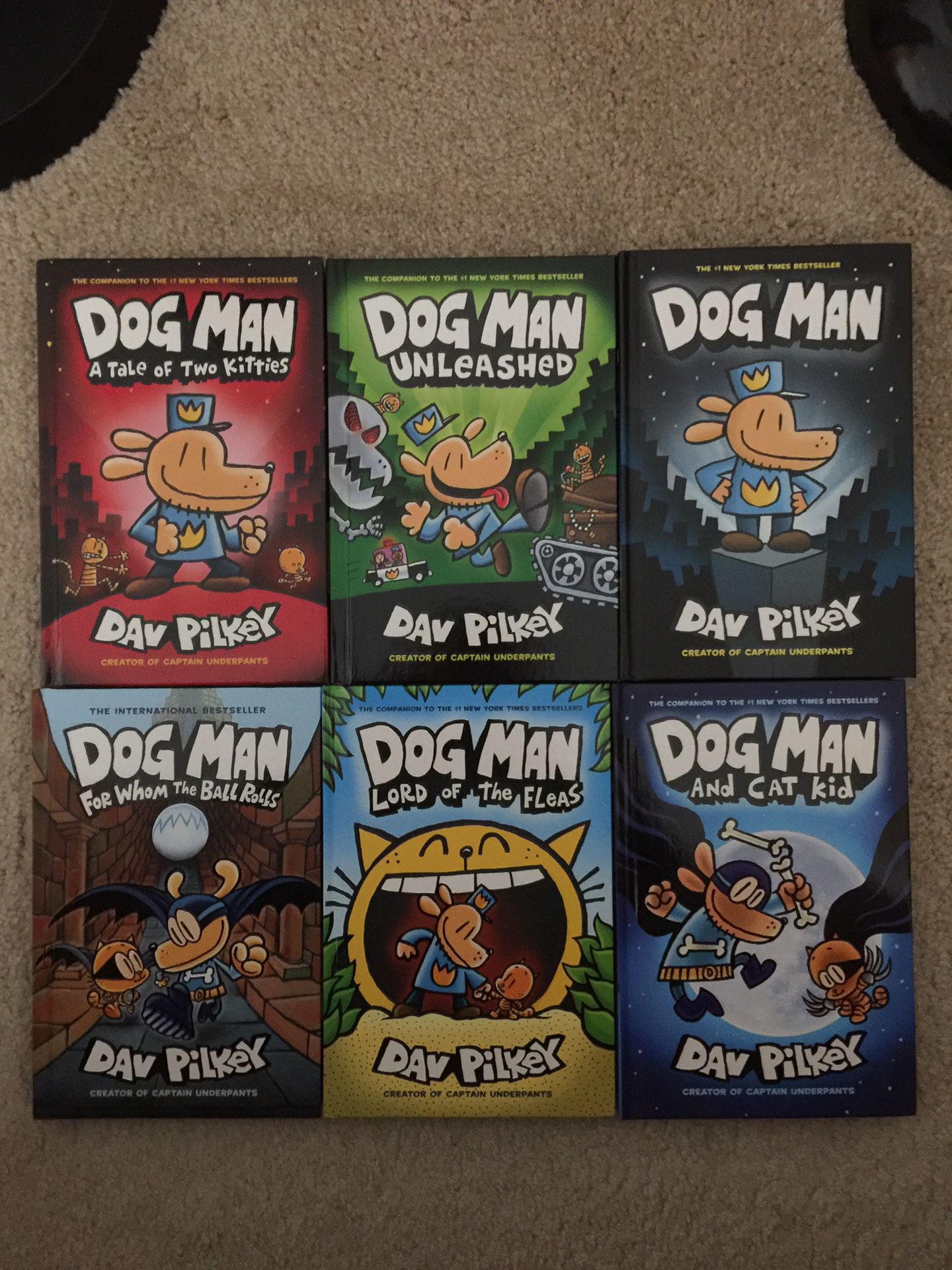 Dog Man Dav Pilkey Collection (Hardcover)