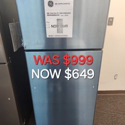 GE 17.5 CU. FT. TOP FREEZER REFRIGERATOR 