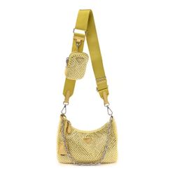 Authentic prada Re - Edition 2005 Satin Bag Crystals