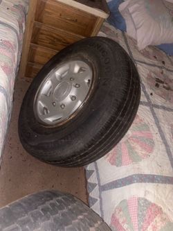Ford Misc 8 lug & 6 lug wheels & tires rv truck or trailer