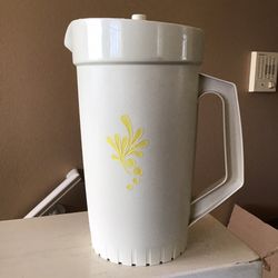 Vintage Tupperware Harvest Gold Pitcher