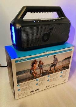 Soundcore Boom 2 - 80W Portable Speaker, 24hr Battery, IPX7 Waterproof, Power Bank