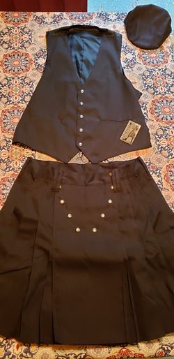 Utilikilts formal Kilt , Vest, and Cap