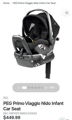 PegPérego car seat with base