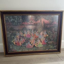 The Rasa Dance Framed Art (dancing Picture)