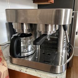 Espressione Stainless Steel Espresso & Coffee Maker