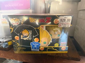 Funko Pop & Tee Dragon Ball Z Majin Vegeta Medium