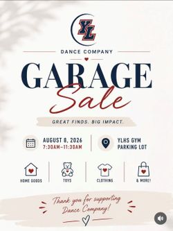 Yard Sale @ Yorba Linda High School 8/8